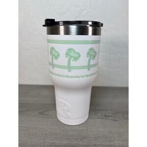 In-N-Out Burger White & Green RTIC 20oz Travel Mug Stainless Tumbler